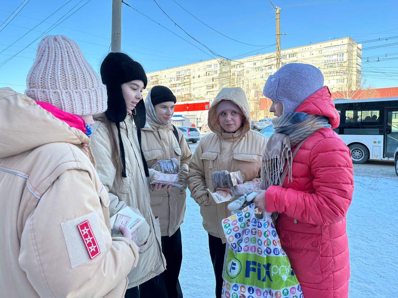 Акция &amp;quot;Блокадный хлеб&amp;quot;.